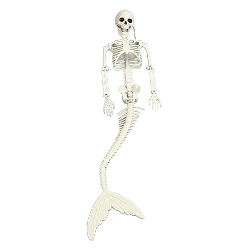 Skeleton Mermaid Halloween ationen Lebensgröße realistische Ganzkörper bewegliche Gelenke im Freien Requisiten für Halloween Party Terrasse ation Plastikmaterial 33,4 Zoll Skeleton Mermaid Halloween ationen Lebensgröße realistische Ganzkörper bewegliche Gelenke im Freien Requisiten für Halloween Party Terrasse ation Plastikmaterial 33,4 Zoll von Ldafava