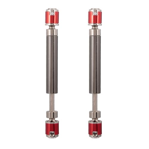 Ldbuejiaja 2 Stücke Metallantriebswelle Modellwerkzeuge Für Modellauto Für SCX10 D90 Spielzeugauto Kollektor Modell Liefert Modellauto Teile Und Zubehör von Ldbuejiaja