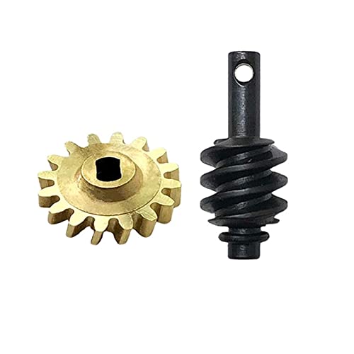 Ldbuejiaja Car Drive Gear Box Haupt Gear Stahl STAHRE GEWERSAL Differential 16T Fahrzeugzubehör Für 1:24 SCX24 Differential Set Ldbuejiaja Car Drive Gear Box Haupt Gear Stahl STAHRE GEWERSAL Differential 16T Fahrzeugzubehör Für 1:24 SCX24 Differential Set von Ldbuejiaja