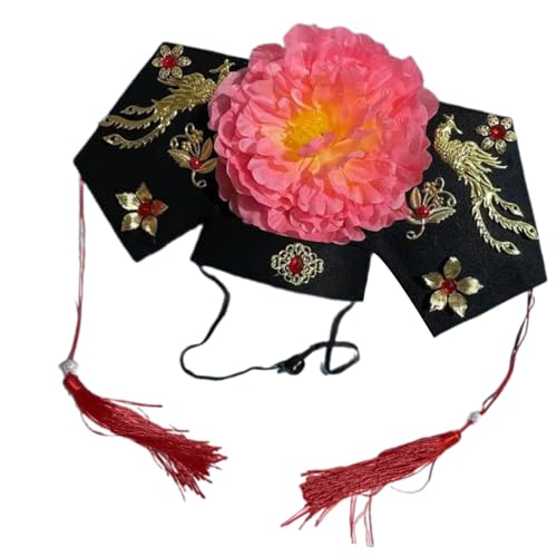 Ldbuejiaja Chinesischer Stil, Quasten, Kopfschmuck, modisches Brautschmuck, Cosplay-Kostüm, Retro-Stil, modisches Haar-Accessoire von Ldbuejiaja