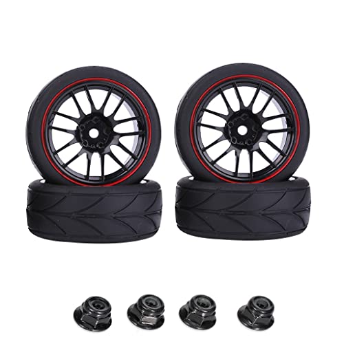 Ldbuejiaja Fernbedienungssteuer Reifen Radfelgen Für 1/10 Modell Crawler Car Für 144001 Wheel Hub von Ldbuejiaja