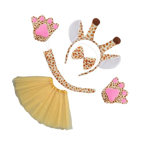 Ldbuejiaja Giraffen-Cosplay-Kostüme, Dekorationen, Zubehör, Giraffe, Verkleidung, Festival, Plüschverzierung, Giraffen-Stirnband, Cosplay-Requisiten Ldbuejiaja Giraffen-Cosplay-Kostüme, Dekorationen, Zubehör, Giraffe, Verkleidung, Festival, Plüschverzierung, Giraffen-Stirnband, Cosplay-Requisiten von Ldbuejiaja