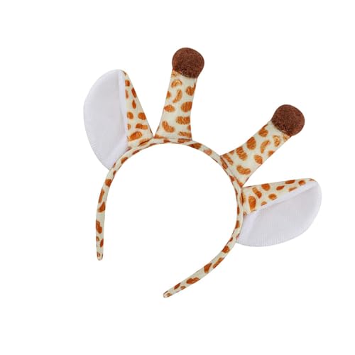 Ldbuejiaja Giraffen-Cosplay-Kostüme, Dekorationen, Zubehör, Giraffe, Verkleidung, Festival, Plüschverzierung, Giraffen-Stirnband, Cosplay-Requisiten Ldbuejiaja Giraffen-Cosplay-Kostüme, Dekorationen, Zubehör, Giraffe, Verkleidung, Festival, Plüschverzierung, Giraffen-Stirnband, Cosplay-Requisiten von Ldbuejiaja