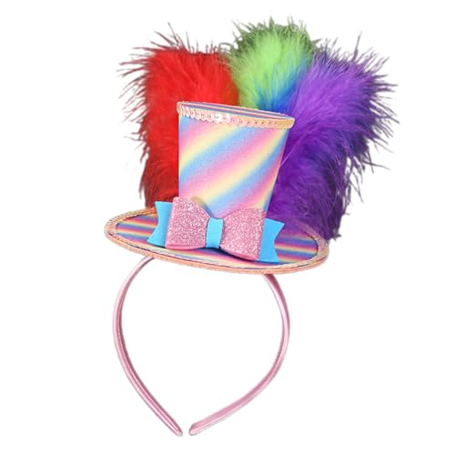 Ldbuejiaja Glitzernder kleiner Zylinderhut mit glitzernden Pailletten für Mädchen, Geburtstagsparty, Kostüm, DressingUp-Zubehör Ldbuejiaja Glitzernder kleiner Zylinderhut mit glitzernden Pailletten für Mädchen, Geburtstagsparty, Kostüm, DressingUp-Zubehör von Ldbuejiaja
