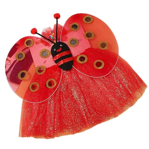 Ldbuejiaja Halloween-Tier-Kostüm-Set für Kinder, Cosplay, Schmetterling, Tier-Kostüm, Zubehör für Jungen und Mädchen Ldbuejiaja Halloween-Tier-Kostüm-Set für Kinder, Cosplay, Schmetterling, Tier-Kostüm, Zubehör für Jungen und Mädchen von Ldbuejiaja