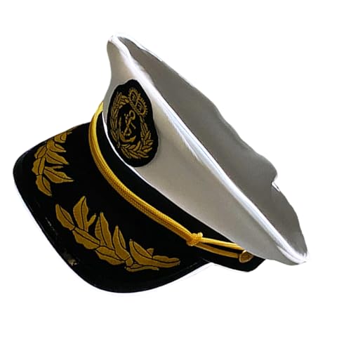 Ldbuejiaja Kapitän Kopfbedeckung Cosplay LED beleuchteter Hut für Trendsetter und Partyliebhaber auf der Suche nach Einzigartigkeit Ldbuejiaja Kapitän Kopfbedeckung Cosplay LED beleuchteter Hut für Trendsetter und Partyliebhaber auf der Suche nach Einzigartigkeit von Ldbuejiaja