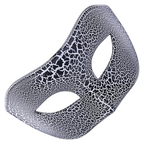 Ldbuejiaja Maskerade-Gesicht für Damen und Herren, Cosplay, Halloween, Augenmaske, Kostüm, Zubehör, halbes Gesicht, Halloween-Kostüm Ldbuejiaja Maskerade-Gesicht für Damen und Herren, Cosplay, Halloween, Augenmaske, Kostüm, Zubehör, halbes Gesicht, Halloween-Kostüm von Ldbuejiaja