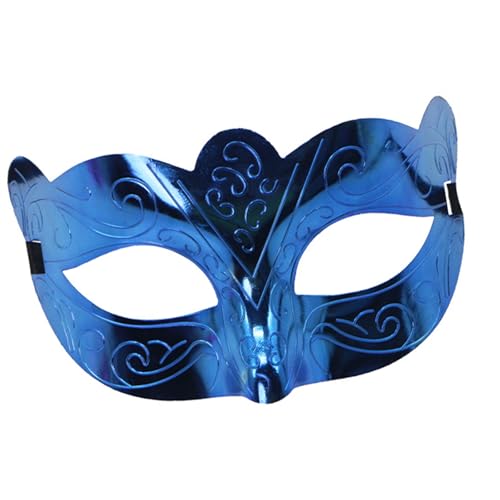 Ldbuejiaja Metallische Maskerade halbes Gesicht Halloween Auge für Männer Frauen Halloween Hochzeit Maskerade Kostüm Zubehör Ldbuejiaja Metallische Maskerade halbes Gesicht Halloween Auge für Männer Frauen Halloween Hochzeit Maskerade Kostüm Zubehör von Ldbuejiaja