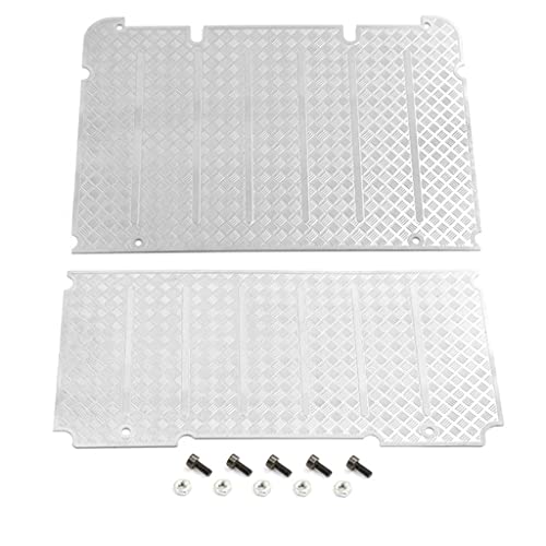 Ldbuejiaja Modellauto Gepäckrock Skid Platte EIN Satz Von Metallteilen Metall Made Modellteile Werkzeuge Für Verteidiger Metallteile Für Modellauto von Ldbuejiaja