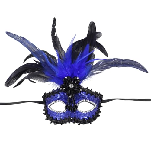 Ldbuejiaja Strass Pailletten Maskerade Venezianer für Frauen Halloween Weihnachten halbes Gesicht Auge Cosplay Requisiten Ldbuejiaja Strass Pailletten Maskerade Venezianer für Frauen Halloween Weihnachten halbes Gesicht Auge Cosplay Requisiten von Ldbuejiaja