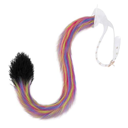 Ldbuejiaja Tierschwanz-Kostüm, 100 cm lang, Plüschschwanz, Tier-Cosplay-Zubehör für Kinder, Erwachsene, Maskerade, Halloween, Weihnachten, Cosplay Ldbuejiaja Tierschwanz-Kostüm, 100 cm lang, Plüschschwanz, Tier-Cosplay-Zubehör für Kinder, Erwachsene, Maskerade, Halloween, Weihnachten, Cosplay von Ldbuejiaja
