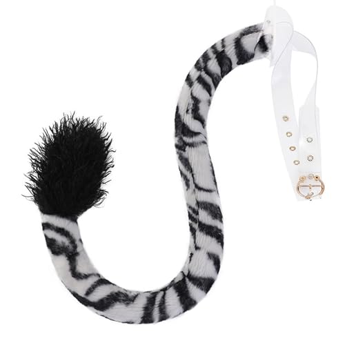 Ldbuejiaja Tierschwanz-Kostüm, 100 cm lang, Plüschschwanz, Tier-Cosplay-Zubehör für Kinder, Erwachsene, Maskerade, Halloween, Weihnachten, Cosplay Ldbuejiaja Tierschwanz-Kostüm, 100 cm lang, Plüschschwanz, Tier-Cosplay-Zubehör für Kinder, Erwachsene, Maskerade, Halloween, Weihnachten, Cosplay von Ldbuejiaja
