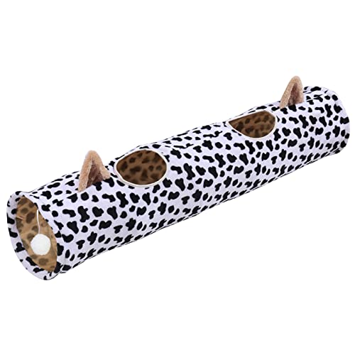 Plüsch-Tunnelversteck für Haustiere, Spielrohr, Spielzeug, faltbares Bett, Spielzelt, interaktives Indoor-Spielzeug, 119,9 cm Plüsch-Tunnelversteck für Haustiere, Spielrohr, Spielzeug, faltbares Bett, Spielzelt, interaktives Indoor-Spielzeug, 119,9 cm von Ldbuejiaja