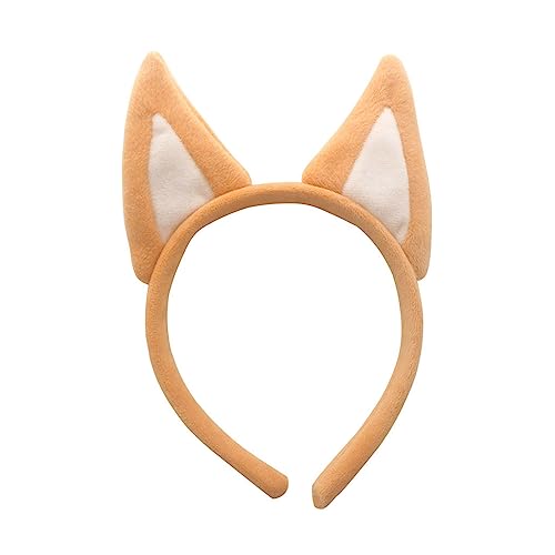 Schöne Hirthund Ohr Form Haare Haar Hoop Süße Frau Live Broadcast Cosplay Party Performances Kopfbedeckung Für Teenager Frauen Cosplay Stirnbänder Für Frauen Cosplay Stirnband Hunde Ohrform Cosplay von Ldbuejiaja