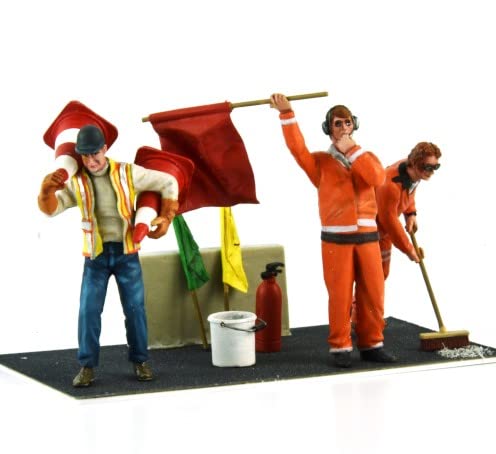 LE MANS miniatures Coffret n°2 de 3 commissaires de Piste von Le Mans Miniatures