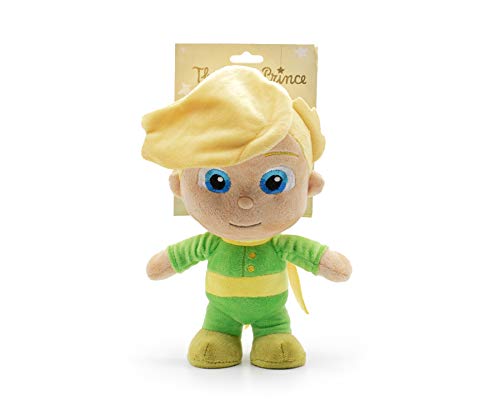 BARRADO Der kleine Prinz und Fuchs - Plüschfiguren aus dem Film - Der kleine Prinz 24 cm, Fuchs 20 cm - Superweiche Qualität von BARRADO