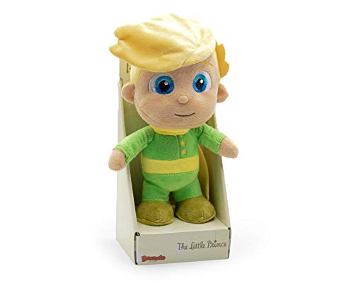 Plüsch Charaktere aus dem Film Der Kleine Prinz 24 cm und Der Fuchs 20 cm - Superweiche Qualität (Der kleine Prinz mit Präsentationsbox in Display) von Le Petit Prince