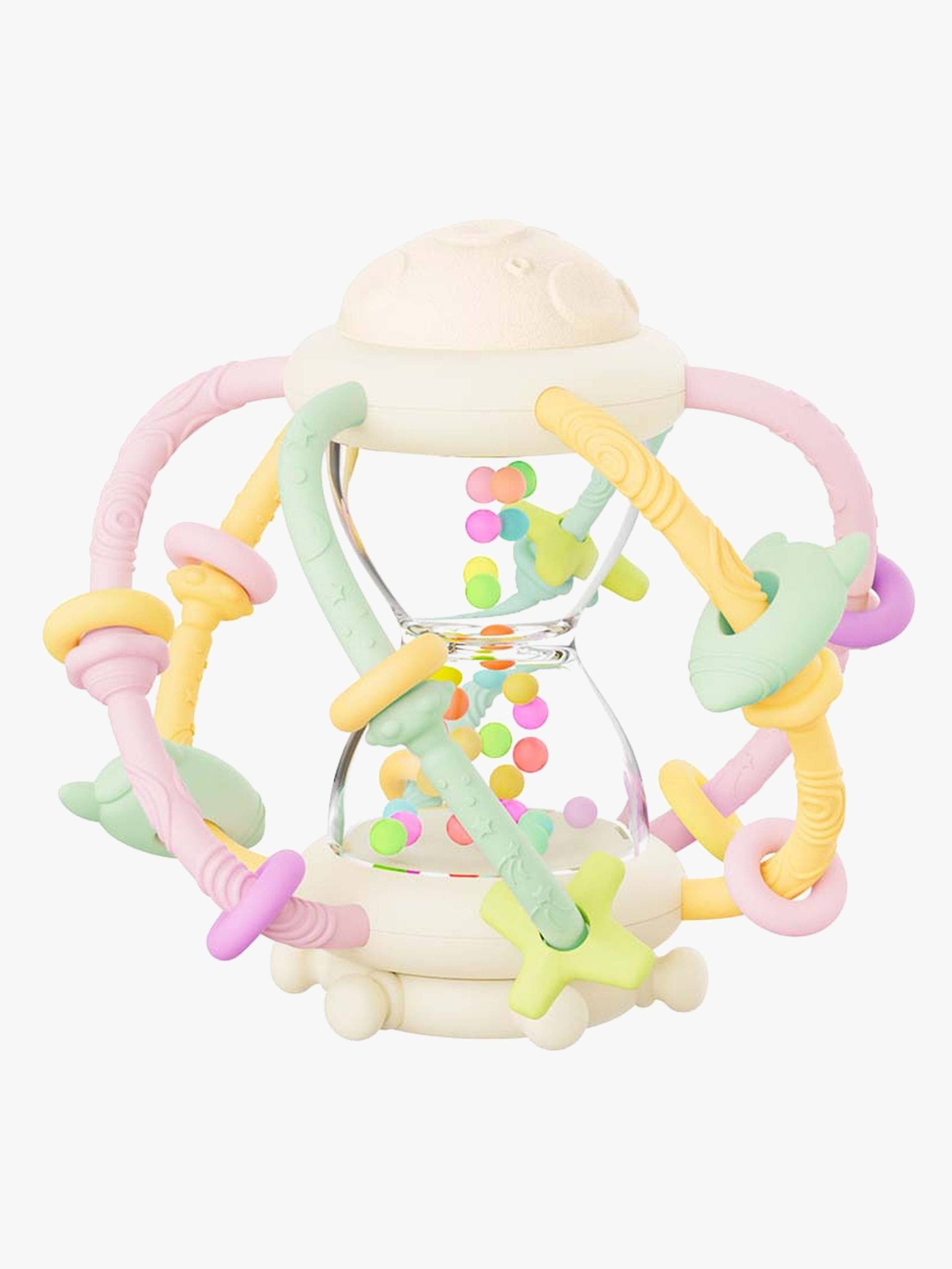 Le Toft Hour Glass Rassel, Pastell, Babyspielzeug Le Toft Hour Glass Rassel, Pastell, Babyspielzeug von Le Toft