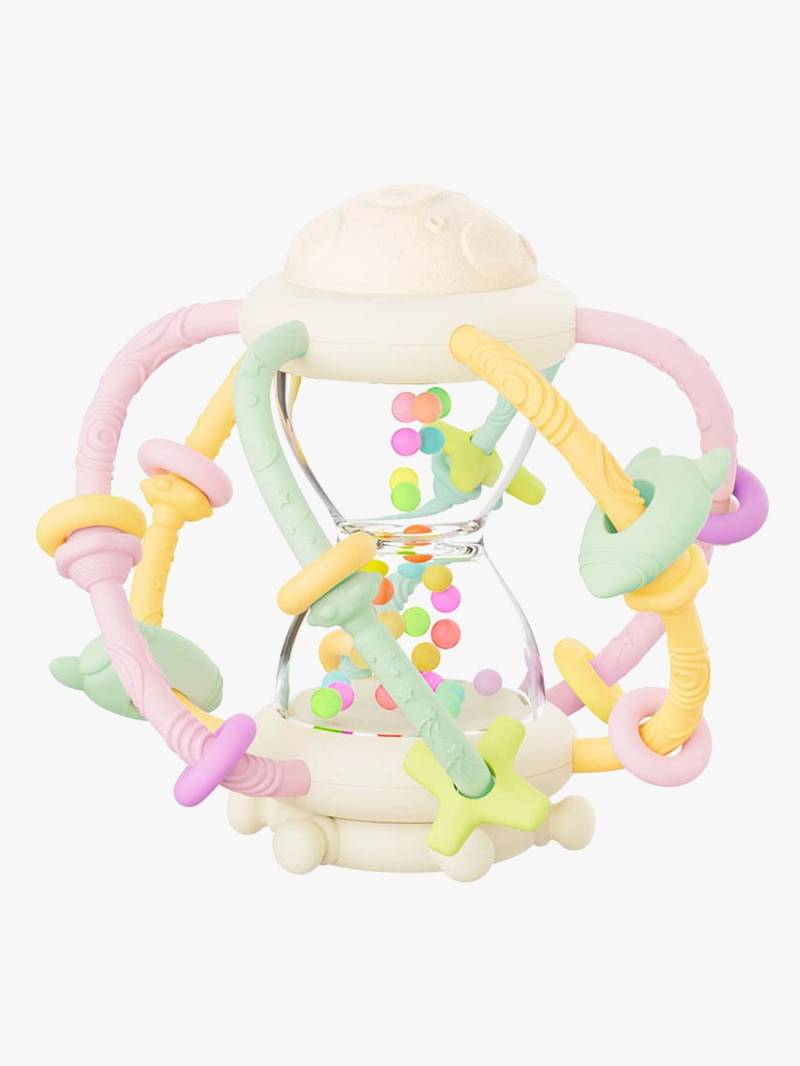 Le Toft Hour Glass Rassel, Pastell, Babyspielzeug Le Toft Hour Glass Rassel, Pastell, Babyspielzeug von Le Toft
