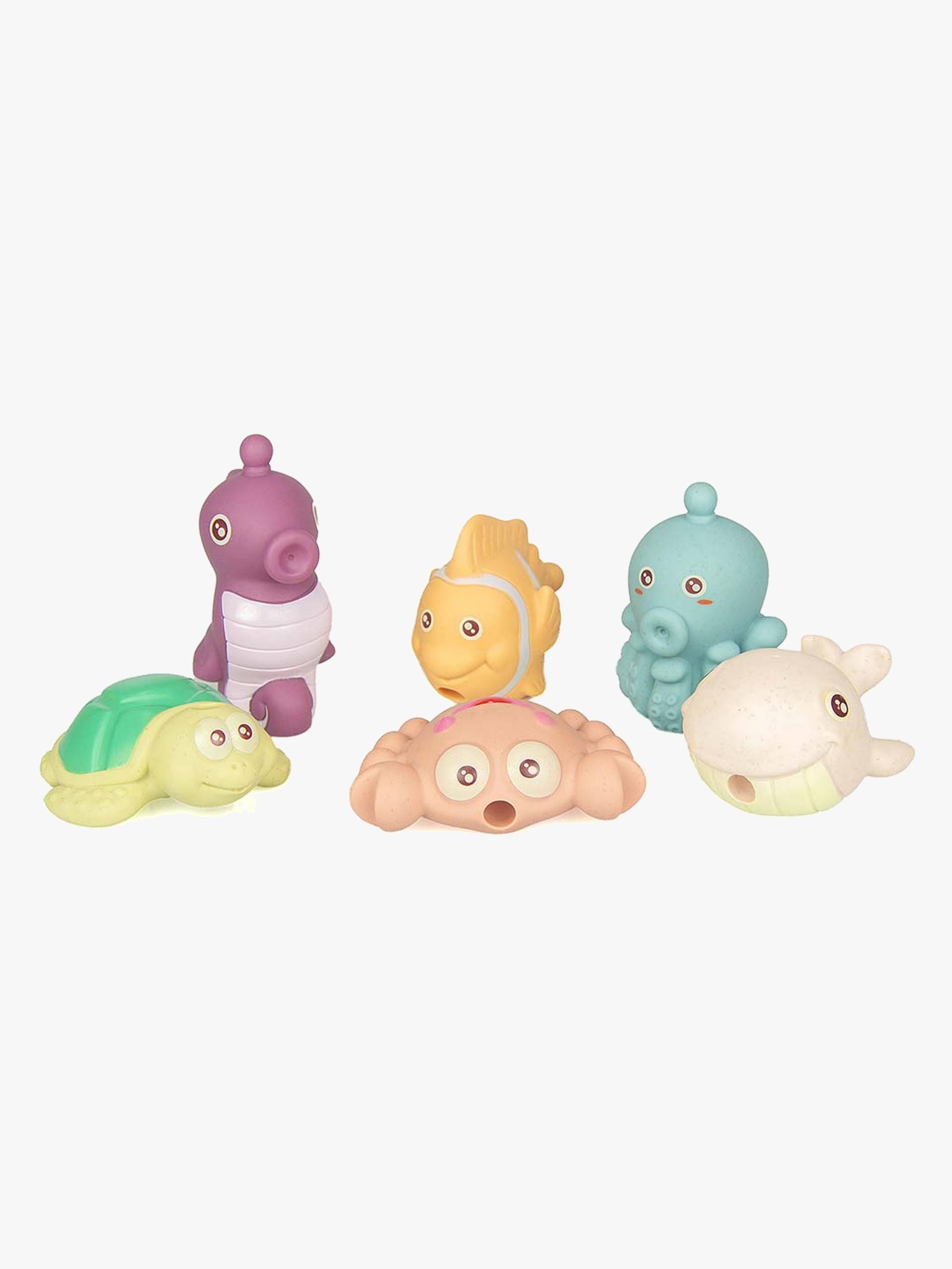 Le Toft Marine Animals Badspielzeug 6er-Pack Le Toft Marine Animals Badspielzeug 6er-Pack von Le Toft