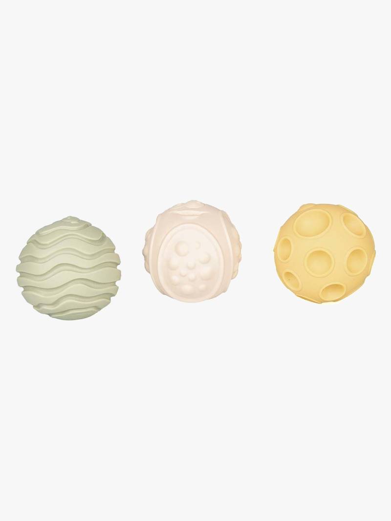 Le Toft Sensorische Bälle Badespielzeug 3er-Pack Le Toft Sensorische Bälle Badespielzeug 3er-Pack von Le Toft