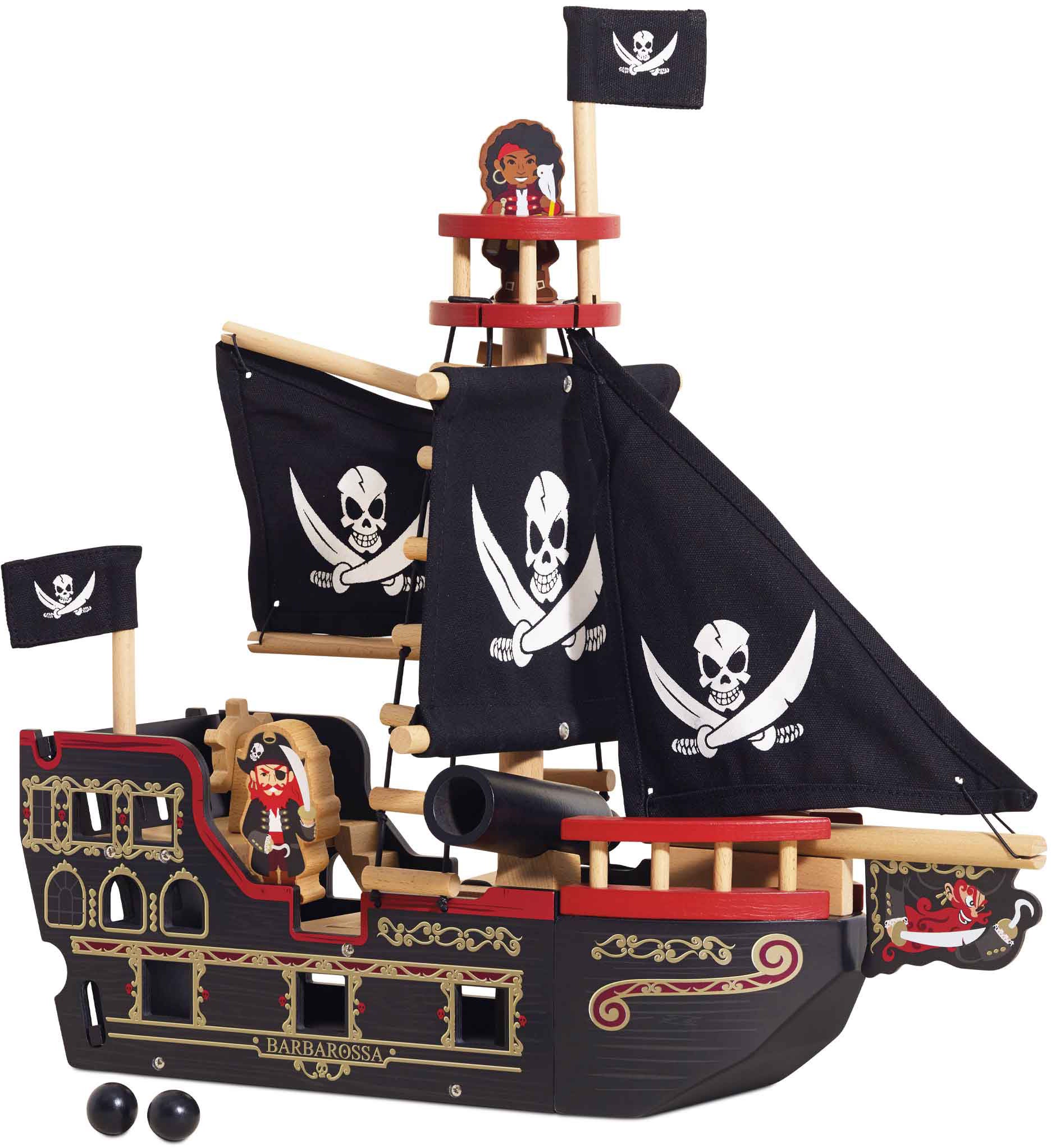 Le Toy Van Barbarossa Piratenschiff & Figuren Le Toy Van Barbarossa Piratenschiff & Figuren von Le Toy Van