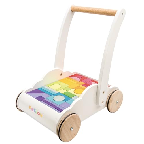 Le Toy Van – Pädagogischer Petilou Lauflernwagen „Regenbogen & Wolken“ aus Holz für Kleinkinder und Babys | Für Mädchen & Jungen | Geeignet für Kinder ab einem Jahr Le Toy Van – Pädagogischer Petilou Lauflernwagen „Regenbogen & Wolken“ aus Holz für Kleinkinder und Babys | Für Mädchen & Jungen | Geeignet für Kinder ab einem Jahr von Le Toy Van