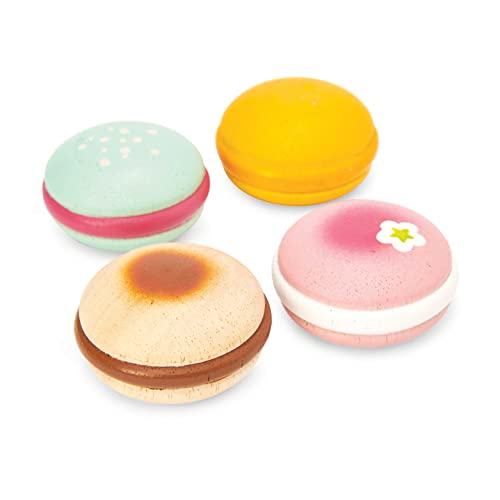 Le Toy Van - TV330 - Pretend Macarons Lernspiel, Spielzeug für Kinder, 2 Jahre, Set mit 4 Macarons mit Geschenkbox, Montessori-Spiel, FSC-Naturholz und Farben auf Wasserbasis Le Toy Van - TV330 - Pretend Macarons Lernspiel, Spielzeug für Kinder, 2 Jahre, Set mit 4 Macarons mit Geschenkbox, Montessori-Spiel, FSC-Naturholz und Farben auf Wasserbasis von Le Toy Van