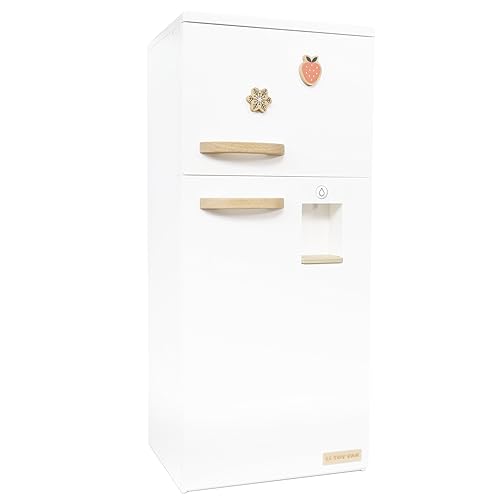Le Toy Van - TV348 - Lernspiel-Kühlschrankspielzeug für Mädchen, für Kinder ab 3 Jahren, für Montessori-Holzspielzeugküche, inklusive Zubehör, Gefrierschrank mit magnetischer Tür Le Toy Van - TV348 - Lernspiel-Kühlschrankspielzeug für Mädchen, für Kinder ab 3 Jahren, für Montessori-Holzspielzeugküche, inklusive Zubehör, Gefrierschrank mit magnetischer Tür von Le Toy Van