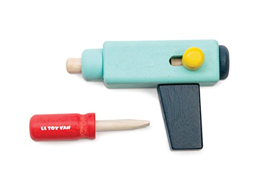 Le Toy Van Holzwerkzeug-Set mit Schraubendreher und Handbohrmaschine von Le Toy Van