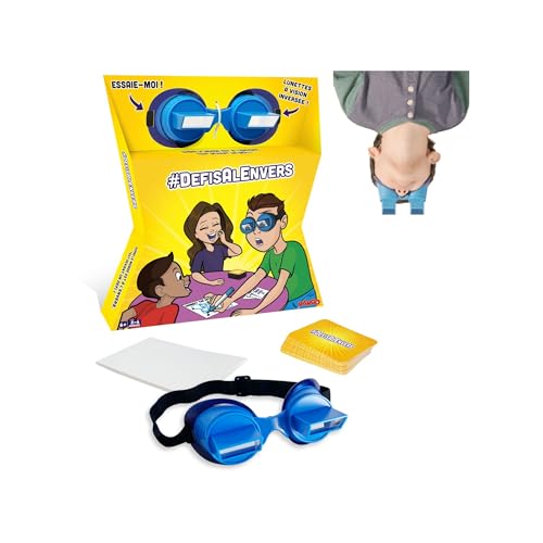 Le défis à l'envers Upside Down Challenge – Gesellschaftsspiel für Familie – Aktions- und Geschicklichkeitsspiel für 2 bis 6 Spieler ab 7 Jahren Le défis à l'envers Upside Down Challenge – Gesellschaftsspiel für Familie – Aktions- und Geschicklichkeitsspiel für 2 bis 6 Spieler ab 7 Jahren von Le défis à l'envers