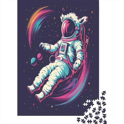 Astronaut Puzzle 1000 Teile Erwachsener Kniffel Spaß Für Die Ganze Familie - Abwechslungsreiche 1000 Puzzleteilige Motive Puzzlespiel Erwachsene, Puzzel 1000pcs (75x50cm) von LeHuaiMa