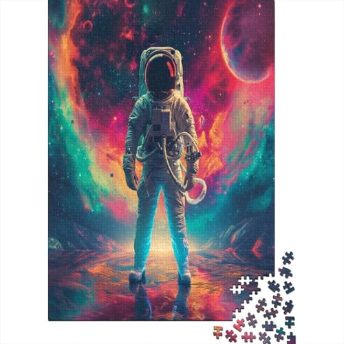 Astronaut Puzzle 1000 Teile Puzzle Für Erwachsene Und Kinder Ab 14 Jahren Puzzel 1000pcs (75x50cm) von LeHuaiMa