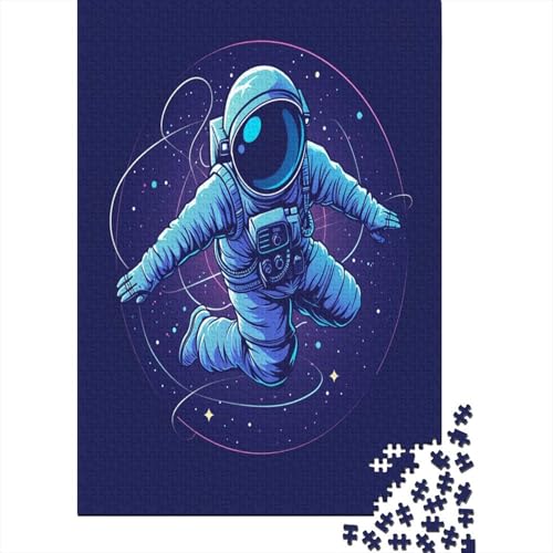 Astronaut Puzzle 1000 Teile Puzzle Für Erwachsene Und Kinder Ab 14 Jahren Puzzel 1000pcs (75x50cm) von LeHuaiMa