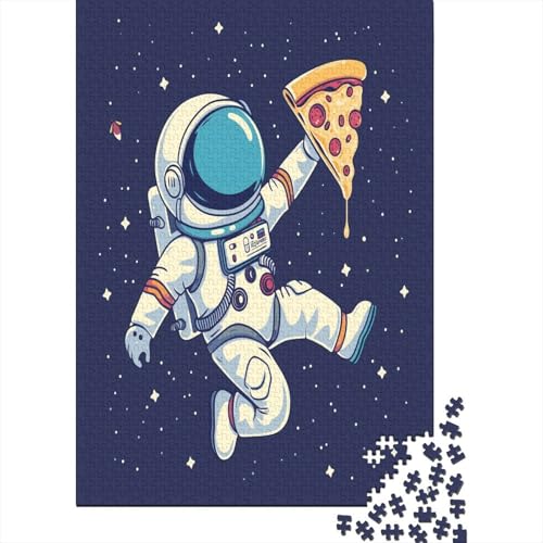 Astronaut Puzzle 1000 Teile Puzzles Für Erwachsene Lernspiel Herausforderungsspielzeug 1000-teilige Puzzlespiel Für Erwachsene Kinder Puzzel 1000pcs (75x50cm) von LeHuaiMa
