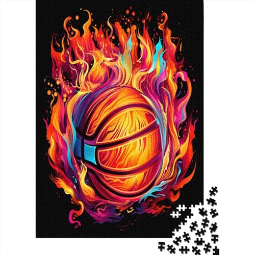 Basketball Puzzle 1000 Teile Erwachsener Kniffel Spaß Für Die Ganze Familie - Abwechslungsreiche 1000 Puzzleteilige Motive Puzzle Erwachsene, Puzzel 1000pcs (75x50cm) von LeHuaiMa
