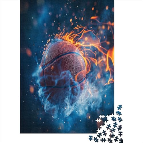 Basketball Puzzlespiel 1000 Teile Puzzles Für Erwachsene Lernspiel Herausforderung Spielzeug 1000 Teile Puzzles Für Erwachsene Kinder Erwachsenen Puzzlespiel Puzzel 1000pcs (75x50cm) von LeHuaiMa