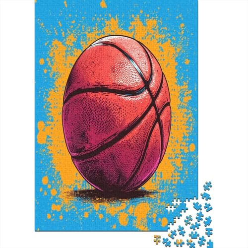 Basketball Puzzlespiel 1000 Teile Puzzles Für Erwachsene Lernspiel Herausforderung Spielzeug 1000 Teile Puzzles Für Erwachsene Kinder Erwachsenen Puzzlespiel Puzzel 1000pcs (75x50cm) von LeHuaiMa