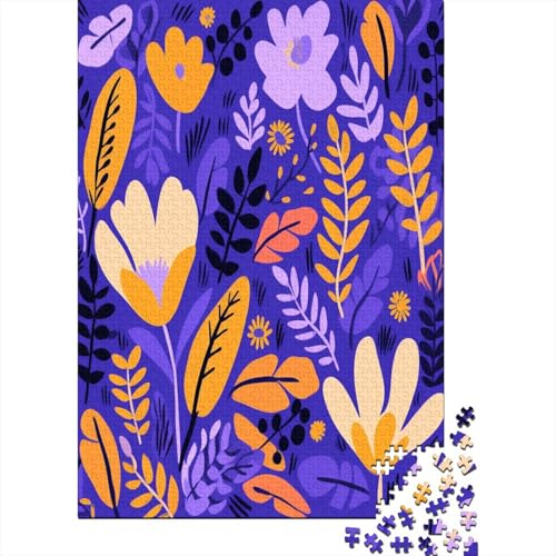 Blumes Puzzlespiel 1000 Teile Erwachsene -Puzzle 1000 Stück Spiel Puzzles Für Erwachsene Kinder Puzzle Erwachsenen Puzzlespiel Puzzel 1000pcs (75x50cm) von LeHuaiMa