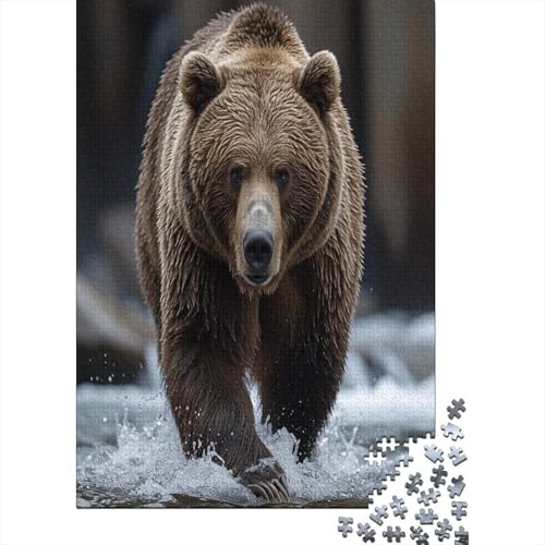 Brown Bär Puzzle 1000 Teile Erwachsener Kniffel Spaß Für Die Ganze Familie - Abwechslungsreiche 1000 Puzzleteilige Motive Puzzle Erwachsene, Puzzel 1000pcs (75x50cm) von LeHuaiMa