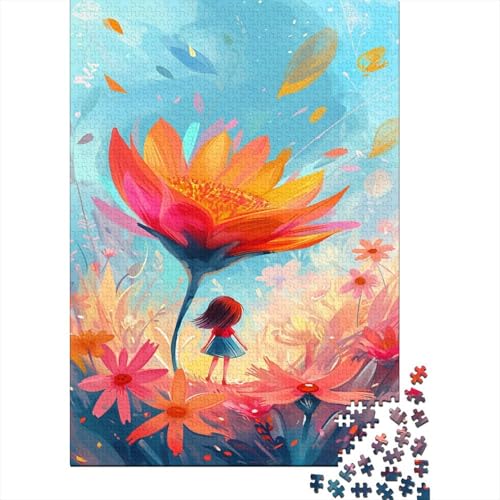 Chrysantheme Puzzlespiel 1000 Teile Puzzles Für Erwachsene Lernspiel Herausforderung Spielzeug 1000 Teile Puzzles Für Erwachsene Kinder Erwachsenen Puzzlespiel Puzzel 1000pcs (75x50cm) von LeHuaiMa
