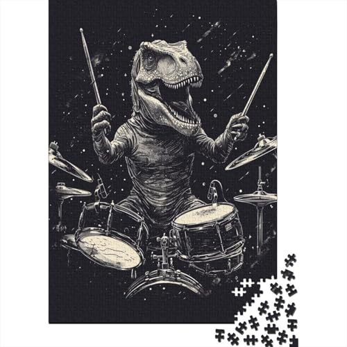 Dinosaurier Puzzle 1000 Teile Puzzle Für Erwachsene Und Kinder Ab 14 Jahren Puzzel 1000pcs (75x50cm) von LeHuaiMa