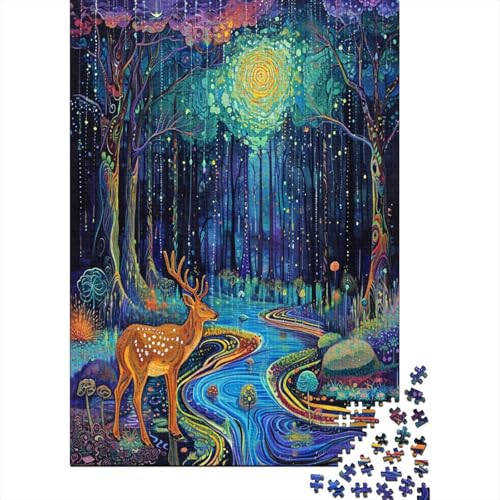 Dschungeltiere Puzzlespiel 1000 Teile Erwachsene -Puzzle 1000 Stück Spiel Puzzles Für Erwachsene Kinder Puzzle Erwachsenen Puzzlespiel Puzzel 1000pcs (75x50cm) von LeHuaiMa