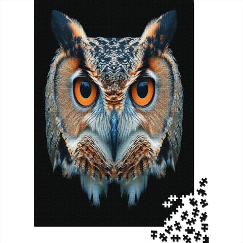 Eule Puzzle 1000 Teile Erwachsener Kniffel Spaß Für Die Ganze Familie - Abwechslungsreiche 1000 Puzzleteilige Motive Puzzle Erwachsene, Puzzel 1000pcs (75x50cm) von LeHuaiMa