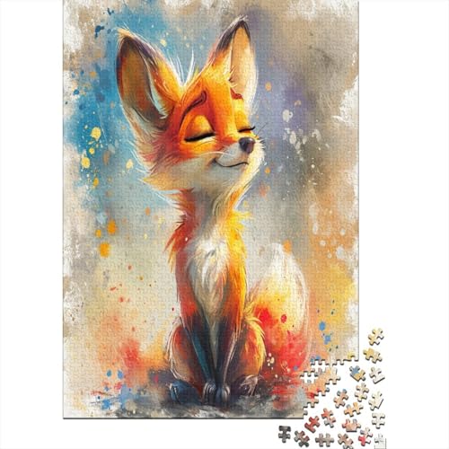Fuchs Puzzle 1000 Teile Erwachsener Kniffel Spaß Für Die Ganze Familie - Abwechslungsreiche 1000 Puzzleteilige Motive Puzzlespiel Erwachsene, Puzzel 1000pcs (75x50cm) von LeHuaiMa