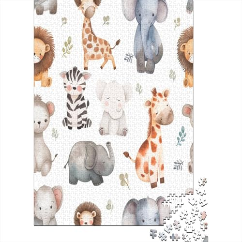 Giraffe Puzzlespiel 1000 Teile Puzzles Für Erwachsene Lernspiel Herausforderung Spielzeug 1000 Teile Puzzles Für Erwachsene Kinder Erwachsenen Puzzlespiel Puzzel 1000pcs (75x50cm) von LeHuaiMa