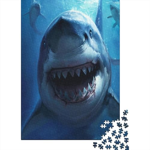Hai Puzzle 1000 Teile Puzzle Für Erwachsene Und Kinder Ab 14 Jahren Puzzel 1000pcs (75x50cm) von LeHuaiMa