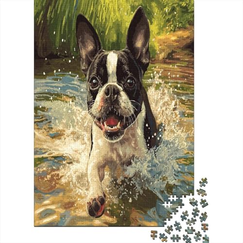 Hund Puzzlespiel 1000 Teile Puzzles Für Erwachsene Lernspiel Herausforderung Spielzeug 1000 Teile Puzzles Für Erwachsene Kinder Erwachsenen Puzzlespiel Puzzel 1000pcs (75x50cm) von LeHuaiMa
