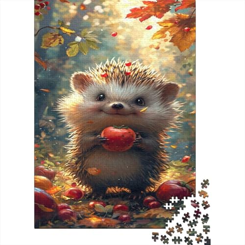 Igel Puzzle 1000 Teile Puzzle Für Erwachsene Und Kinder Ab 14 Jahren Puzzel 1000pcs (75x50cm) von LeHuaiMa