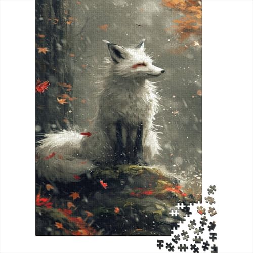 Jungle Fuchs Puzzle 1000 Teile Puzzle Für Erwachsene Und Kinder Ab 14 Jahren,Puzzlespiel Erwachsenen Puzzlespiel Puzzel 1000pcs (75x50cm) von LeHuaiMa